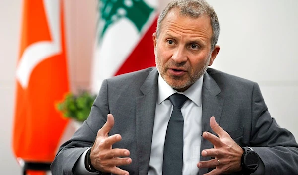 Gebran Bassil, President of the Lebanese Free Patriotic Movement Party, Beirut, Lebanon, Monday, Oct. 17, 2022 (AP)