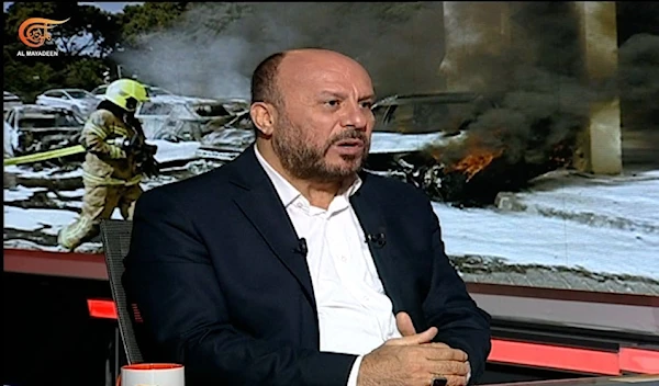 Hamas' representative in Lebanon Ahmed Abdel Hadi speaks in an interview with Al Mayadeen.