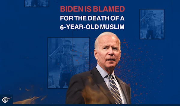 Biden is blamed for the death of a 6-year-old Muslim child