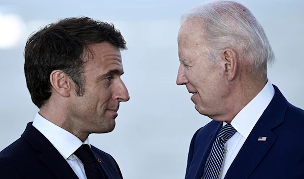 Biden, Macron denounce hospital massacre, fail to mention ‘Israel’