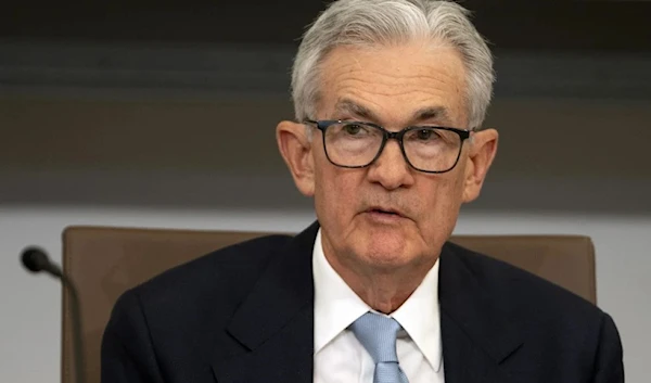 Federal Reserve Chairman Jerome Powell speaks during a meeting at the Federal Reserve Board Building, Thursday, Sept. 28, 2023, in Washington. (AP)