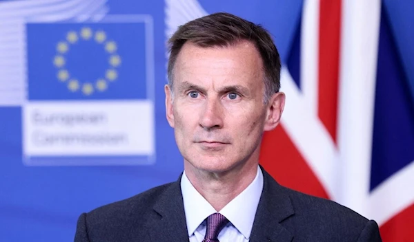 Britain's Chancellor of the Exchequer Jeremy Hunt (AFP)