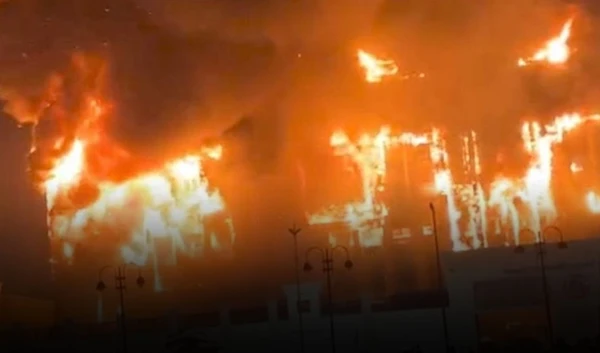 Huge fire engulfs police facility in Egypt's Ismailia