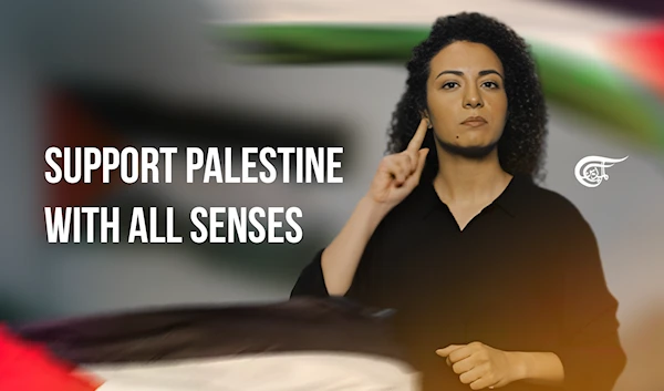 Support Palestine with all senses