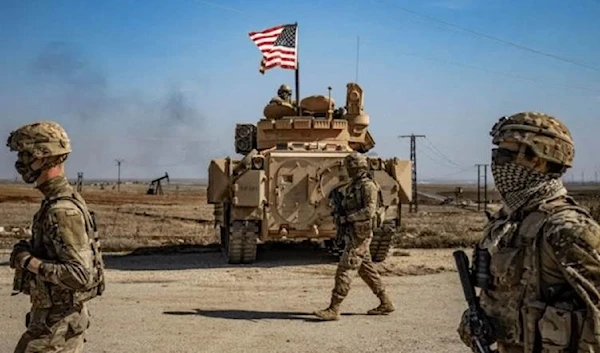 US forces in Syria on February 13, 2021. (AFP)