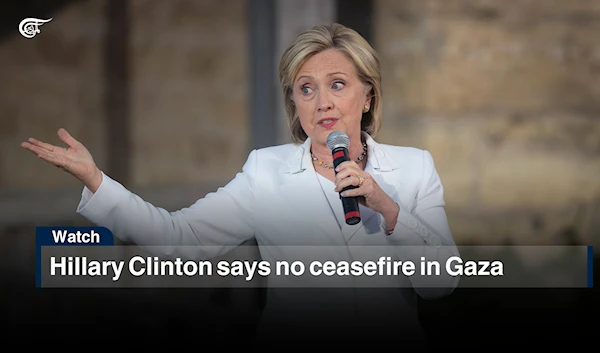 Hillary Clinton says no ceasefire in Gaza