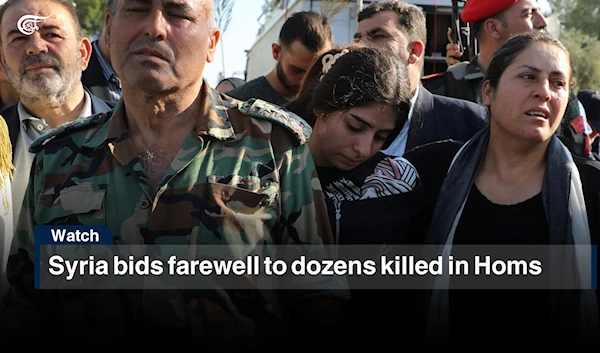 Syria bids farewell to dozens killed in Homs attack