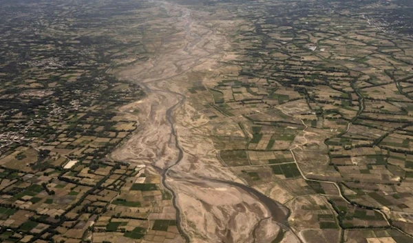 An aerial view of the outskirts of Herat, Afghanistan, Monday, June 5, 2023. (AP)