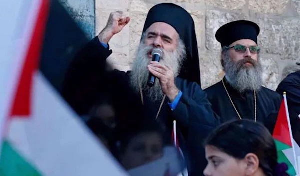 'Israel' commits 'crime of the century' in Gaza: Archbishop Hanna