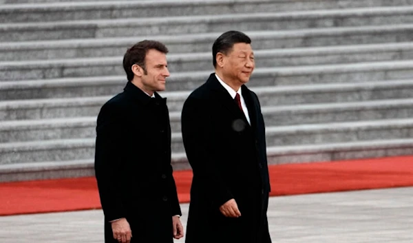 Xi, Macron say two-state principle only solution