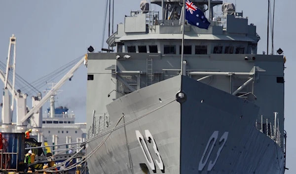 Australia sails a warship through the Taiwan Strait, amid increased tensions.