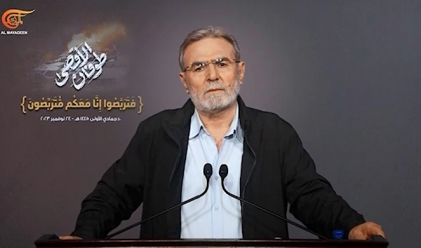 Secretary General of the Paletsenian Islamic Jihad Ziyad al-Nakhaklah