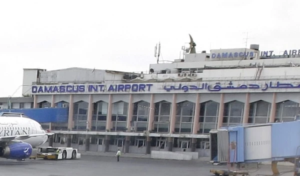 An undated image of the Damascus International Airport. (Social media)