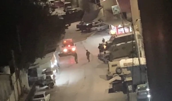 Israeli occupation forces storm Jenin. (Social media)