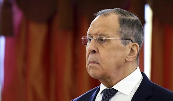 File photo: Russian Foreign Minister Sergey Lavrov attends a ceremony at the Kremlin, in Moscow, Russia, on April 5, 2023 (AP)