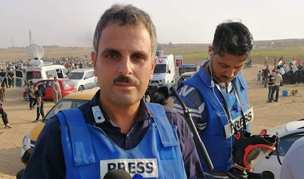 Martyred journalist Mohammad Abu Hatab (X/Palestine Online)