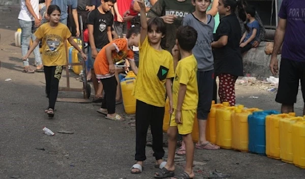 Israeli blockade sparks water crisis, imperils children's lives