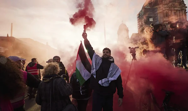 Dozens arrested at Pro-Palestinian rally in Berlin