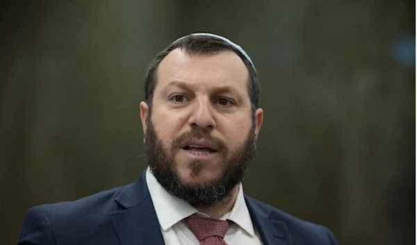 Israeli 'Heritage' Minister Amihai Eliyahu. (Al Mayadeen)