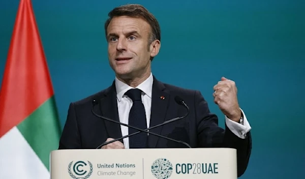 Macron: "Israel" risking decades of war for destroying Hamas