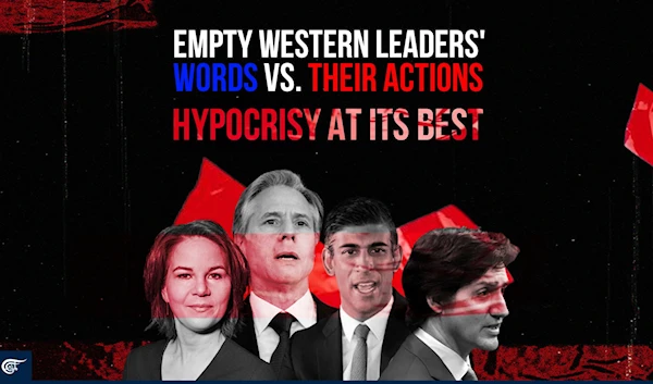 Empty Western leaders' words vs. their actions; Hypocrisy at its best