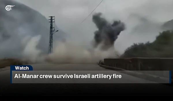 Al-Manar crew survive Israeli artillery fire