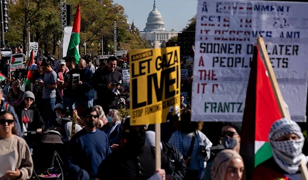 'No Xmas as Usual in a Genocide': Pro-Palestine protests held in US