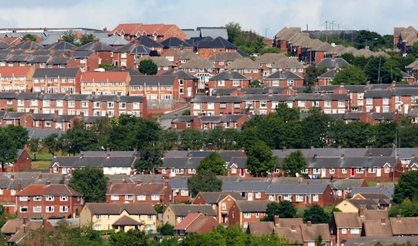 A general view of houses in Stanley, England, Tuesday, June 14, 2011. (AP)