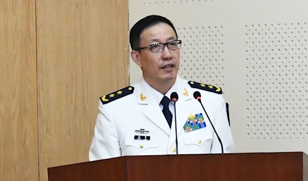 China's new Defense Minister Dong Jun, pictured here during a 2020 China-Pakistan joint naval exercise while serving as deputy commander of the PLA Southern Theater Command. (Ministry of National Defense of the People's Republic of China)