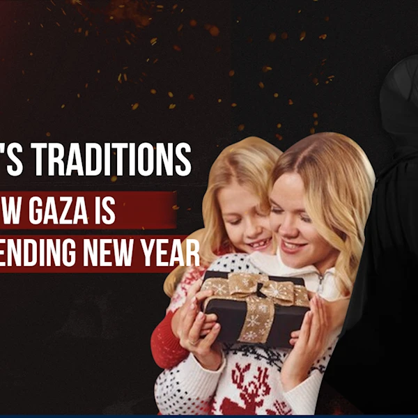 New Year's traditions vs. how Gaza is spending New Year