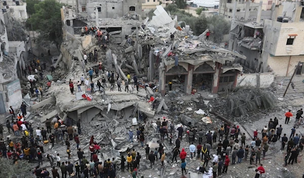 'Israel's' bombing of Gaza parallels WW2 carpet bombing campaigns: FT