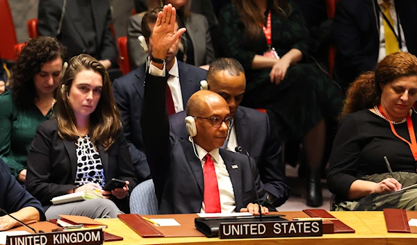 US uses veto power, blocks UNSC resolution calling for Gaza ceasefire