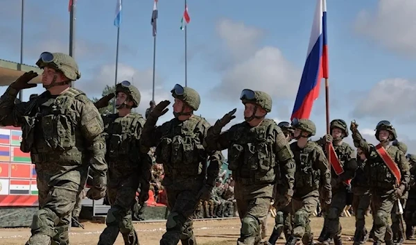 Soldiers conduct military exercises in Moscow, Russia, on September 1, 2022. (Russian Defense Ministry)