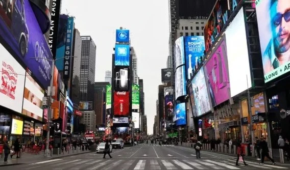 New York Times Square (reuters)