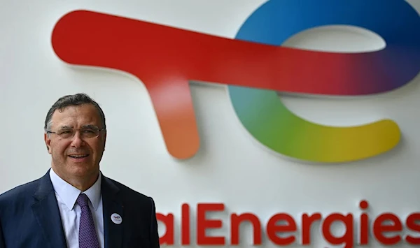 TotalEnergies' CEO Patrick Pouyanne at the HQ (AFP)