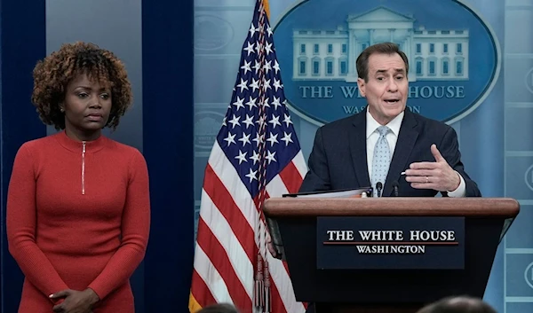 White House Spokesperson Karine Jean-Pierre and Coordinator for Strategic Communications at the National Security Council John Kirby. (YouTube)