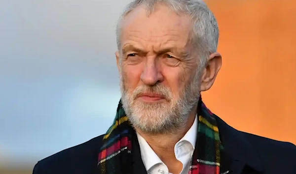 Jeremy Corbyn has repeatedly rejected the overall conclusions of a report on antisemitism in Labour. (AFP)