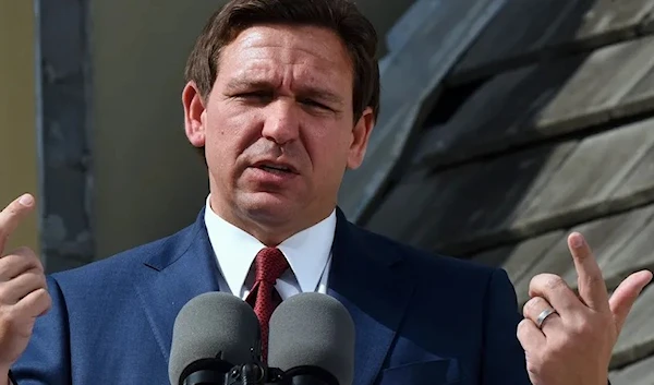 Florida Gov. Ron DeSantis, shown at a January news conference. (AP)