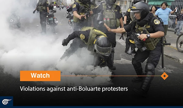 Violations against anti-Boluarte protesters