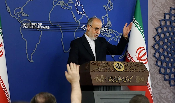 Iranian foreign ministry spokesperson Nasser Kanaani