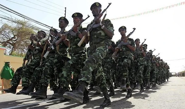 Somaliland troops march past during a parade to mark the 22nd anniversary of Somaliland's self-declared independence from the larger Somalia, in Hargeisa May 18, 2013. (REUTERS)