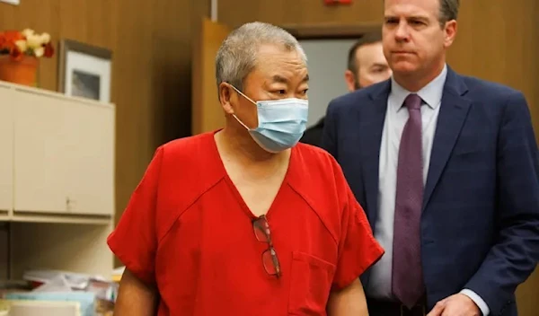 Chunli Zhao appears for a motion hearing at the San Mateo County Hall of Justice in Redwood City, California, on February 10. (AP)