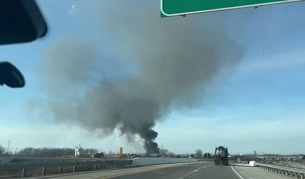 Ohio explosion at metal factory February 20 (social media)