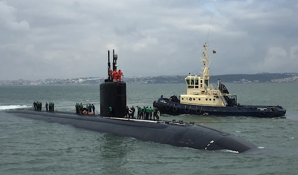 The Los Angeles-class fast attack submarine USS Springfield (SSN 761) arrives in Lisbon, Portugal for a scheduled port visit May 6, 2016 (U.S. Navy photo)