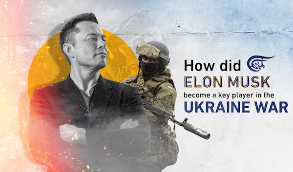 How did Elon Musk become a key player in the Ukraine war?