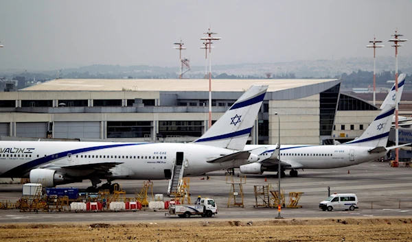 Israeli airliner El Al planes parked at Ben Gurion airport near Tel Aviv, Israel, Sunday, April 21, 2013 (AP).