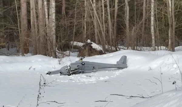 Image of a drone found in Moscow region (social media/Twitter)