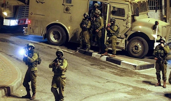 Israeli occupation forces storming a Palestinian camp (Archive)