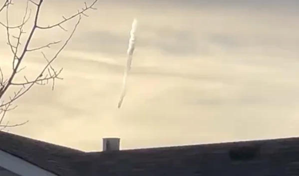 Unconfirmed explosion video above Montana after balloon sighting