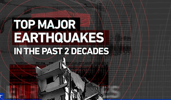 Top major earthquakes in the past 2 decades